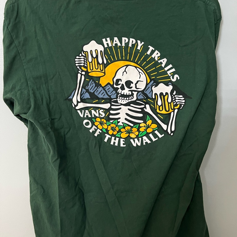 Green Vans t-shirt. Size medium. - Picture 5 of 5